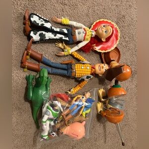 Toy Story action figures vintage